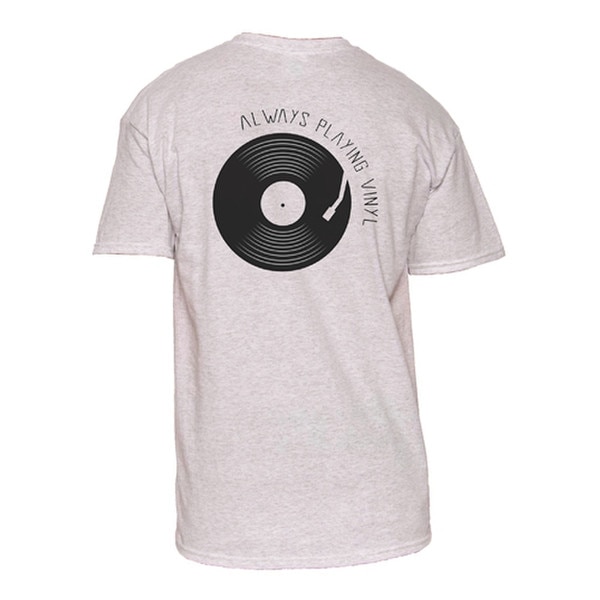 Natural Cotton T-Shirt - Record & T